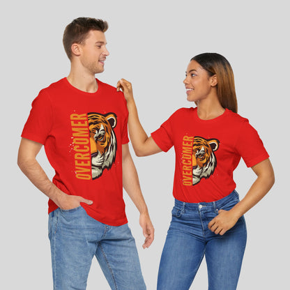 Overcomer Tiger Jersey Short Sleeve Tee