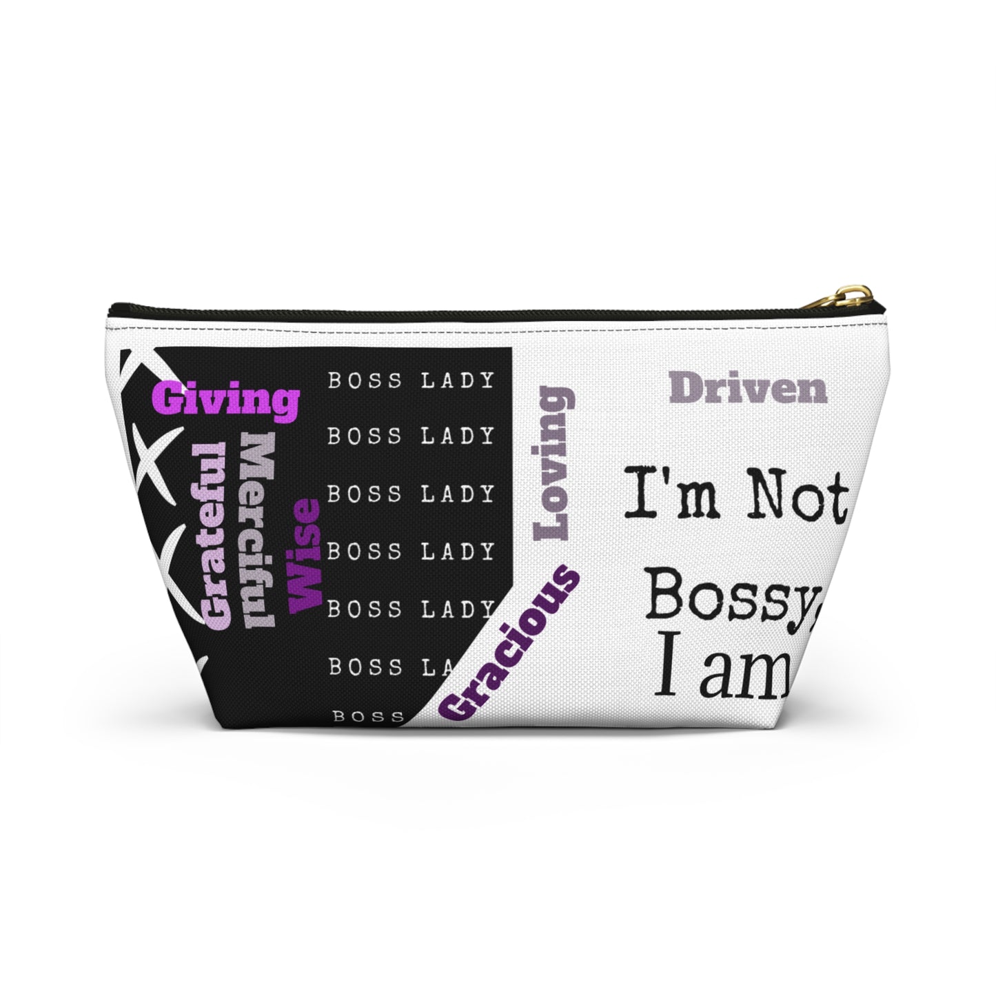 Boss Lady Empowerment Pouch with T-Bottom