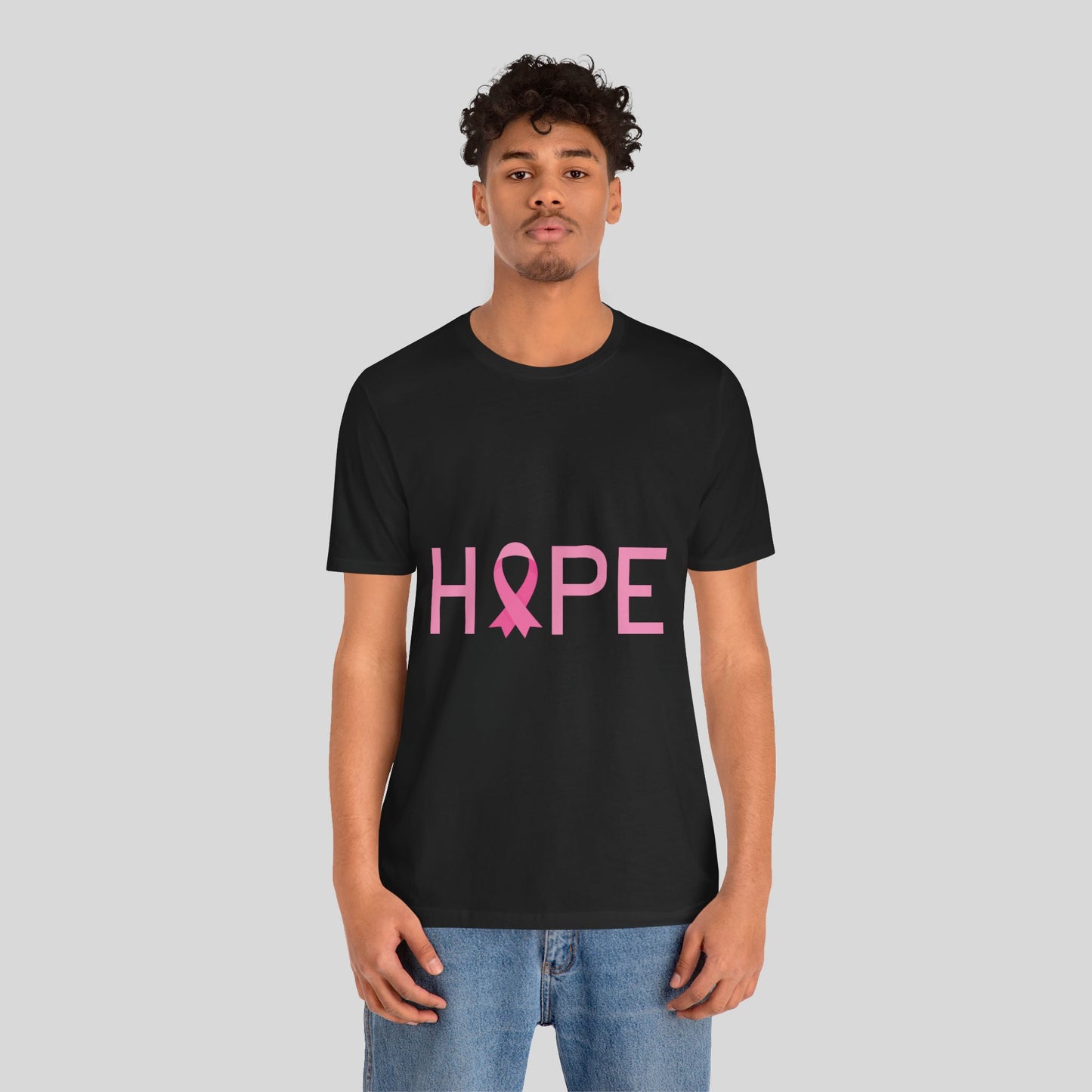 Hope Ribbon Unisex Jersey Short Sleeve Tee