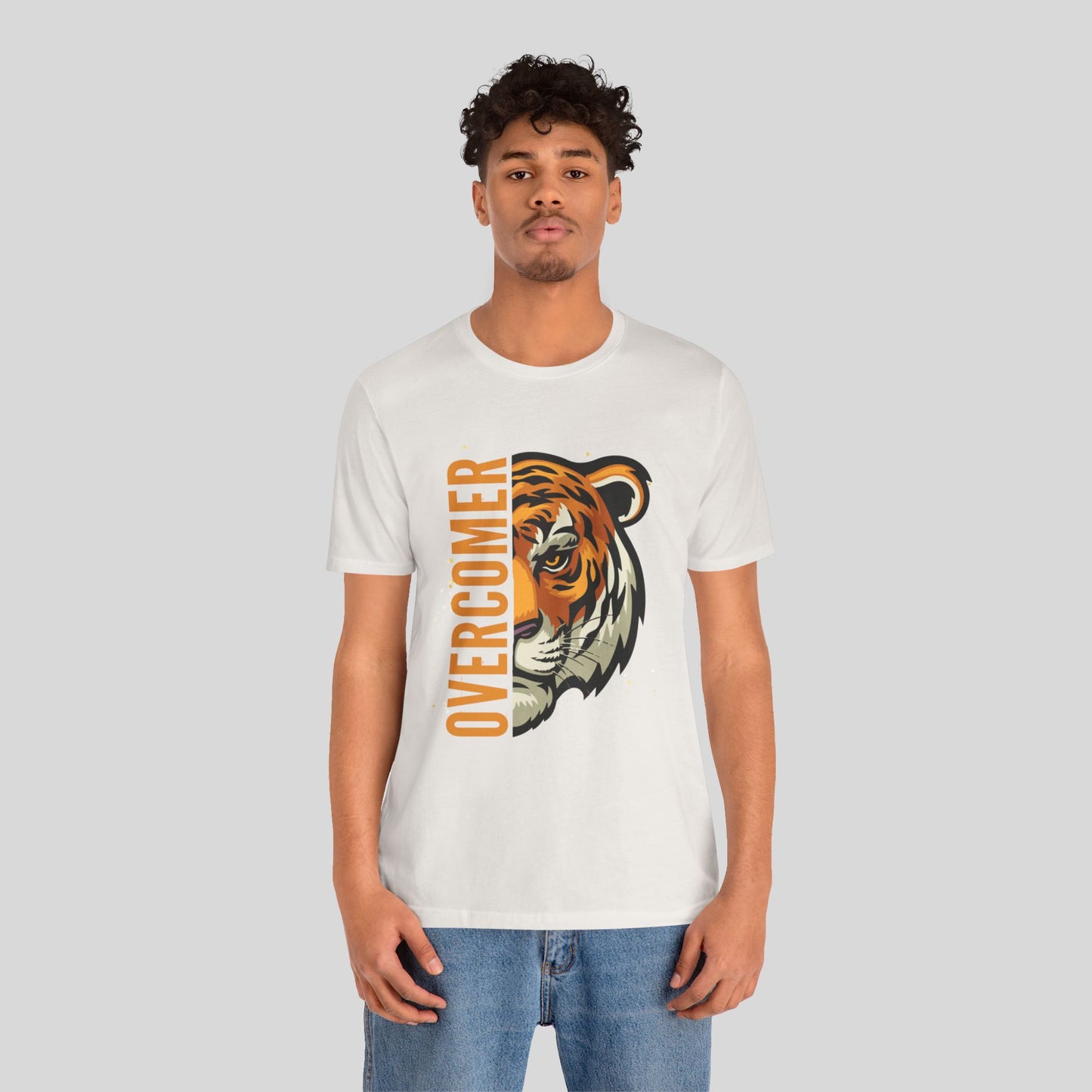 Overcomer Tiger Jersey Short Sleeve Tee