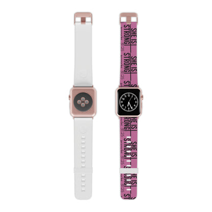 She is Strong Proverbs 31 Watch Band for Apple Watch