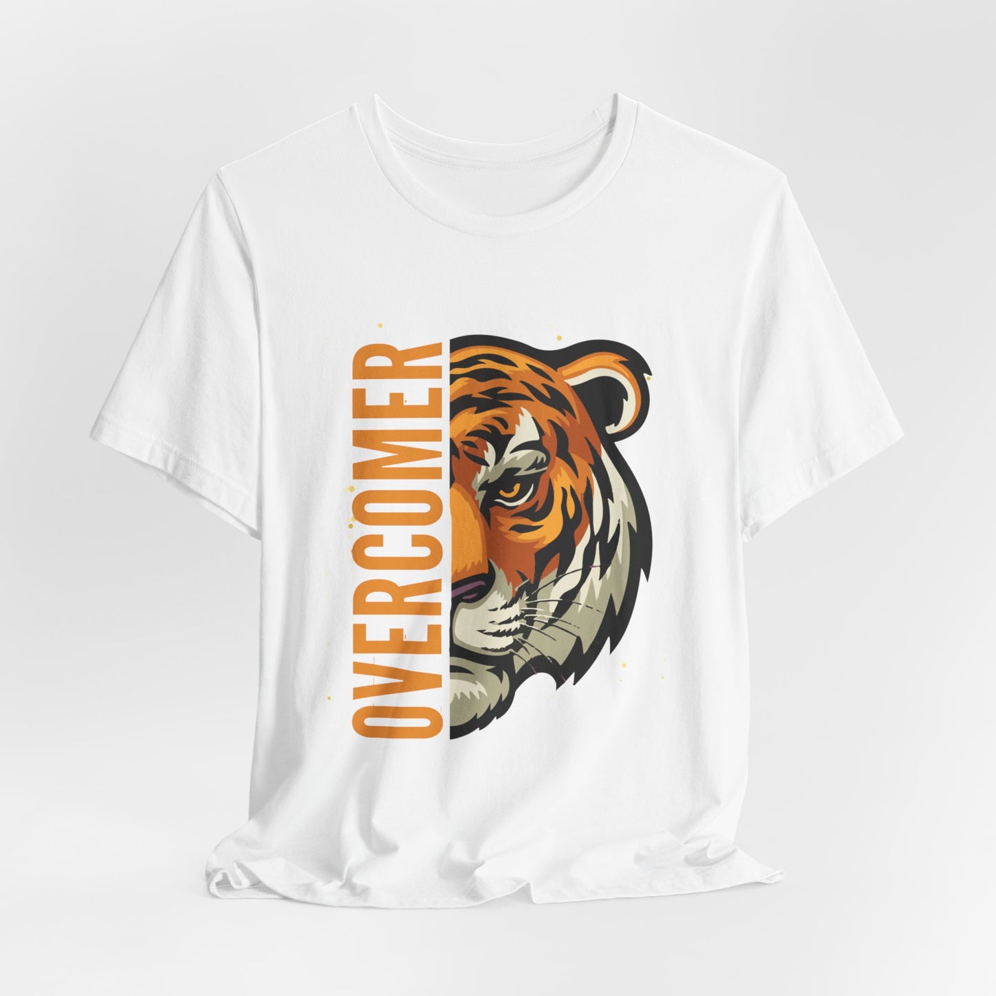 Overcomer Tiger Jersey Short Sleeve Tee