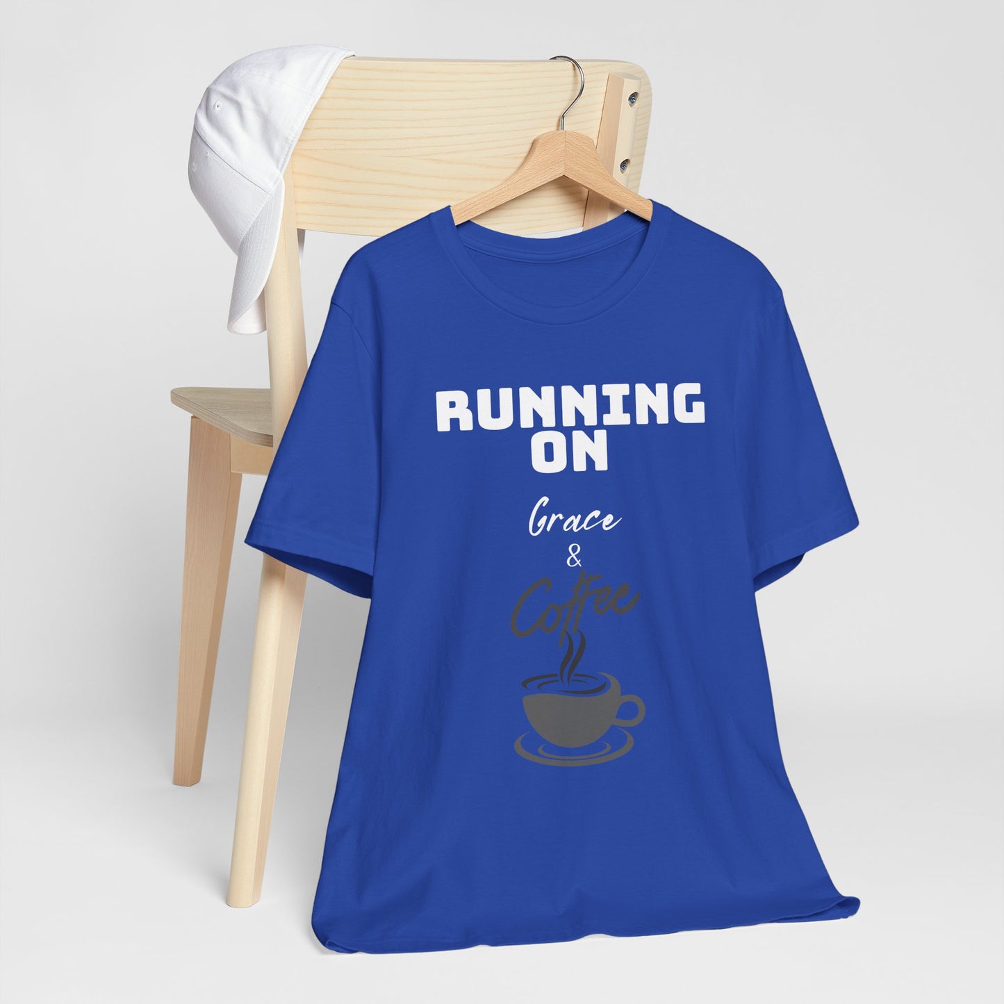 Running on Grace & Coffee Jersey Short Sleeve Tee