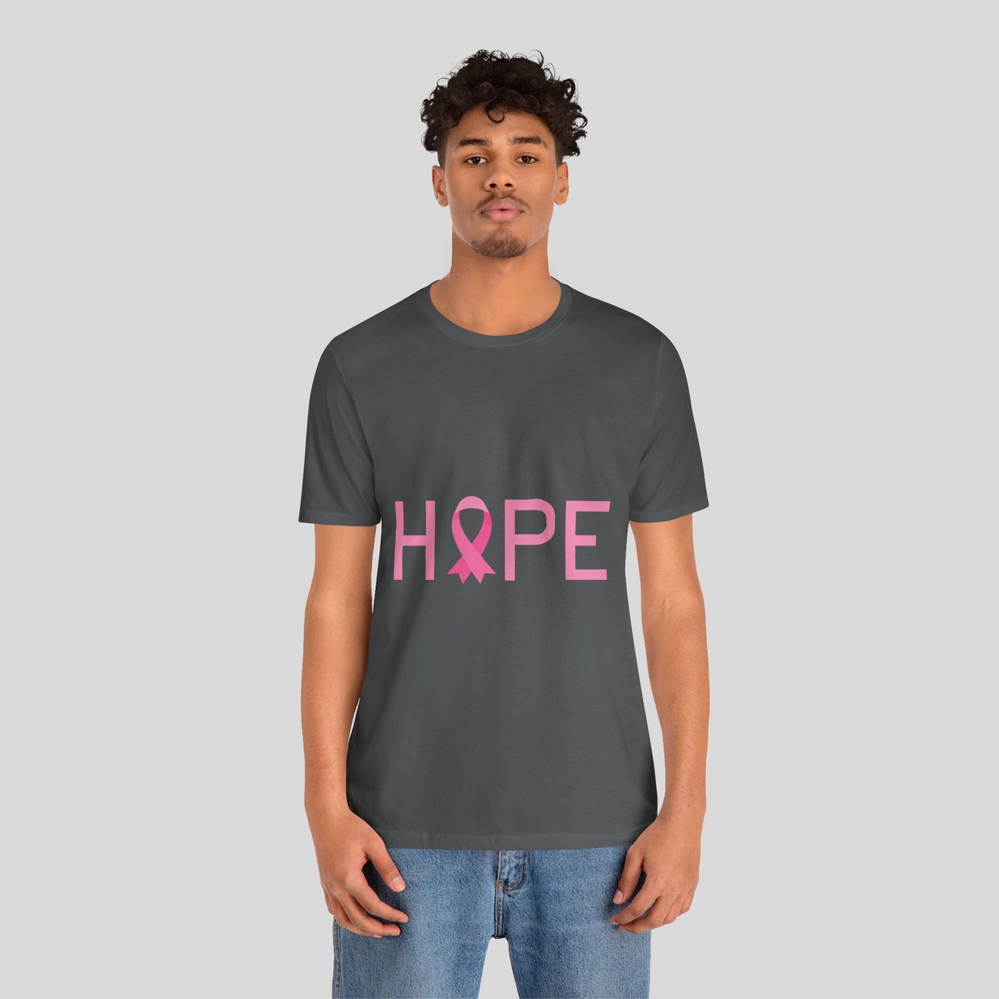 Hope Ribbon Unisex Jersey Short Sleeve Tee