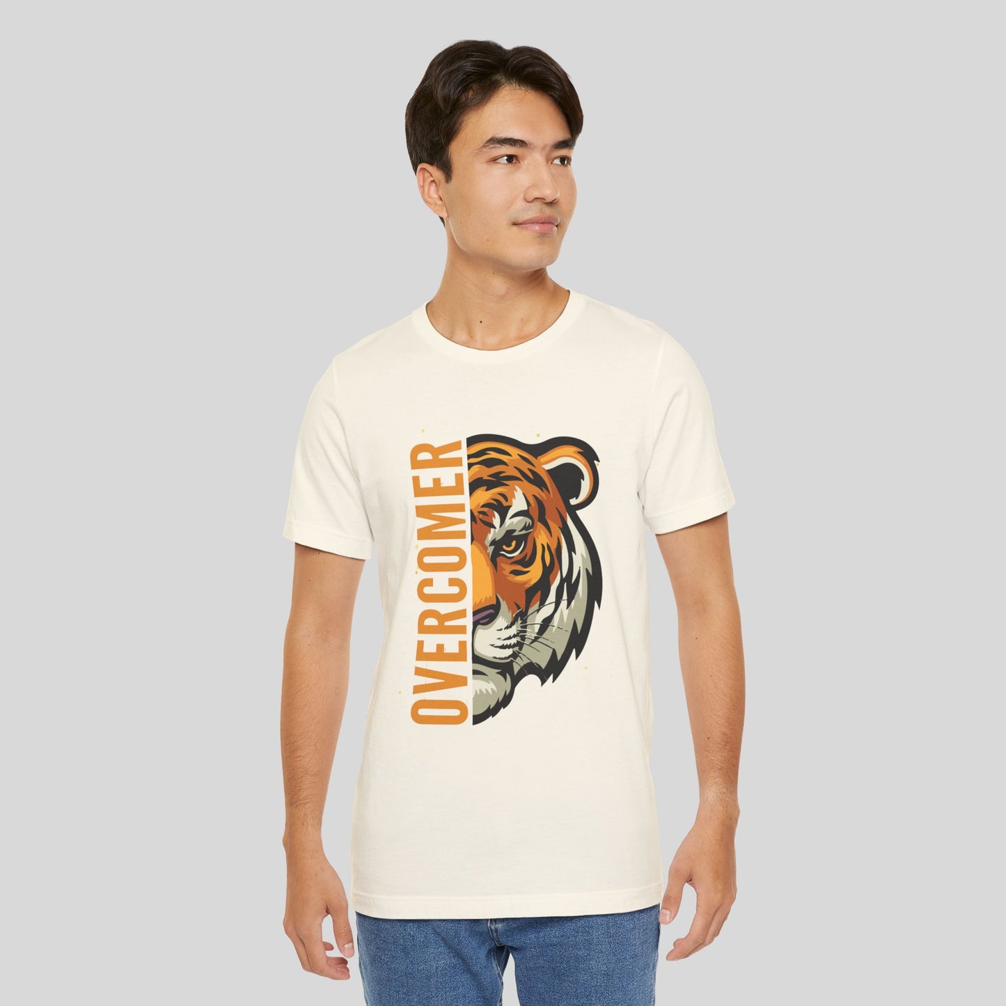 Overcomer Tiger Jersey Short Sleeve Tee