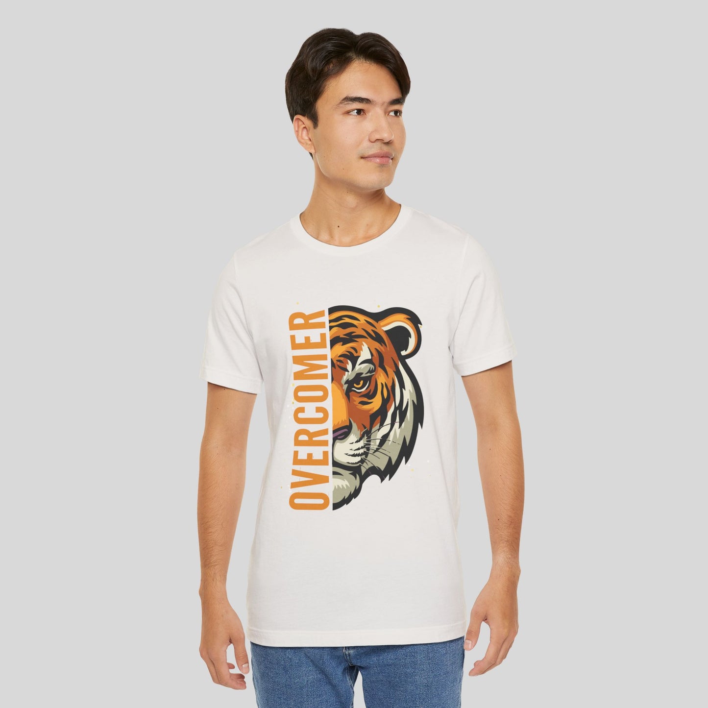 Overcomer Tiger Jersey Short Sleeve Tee