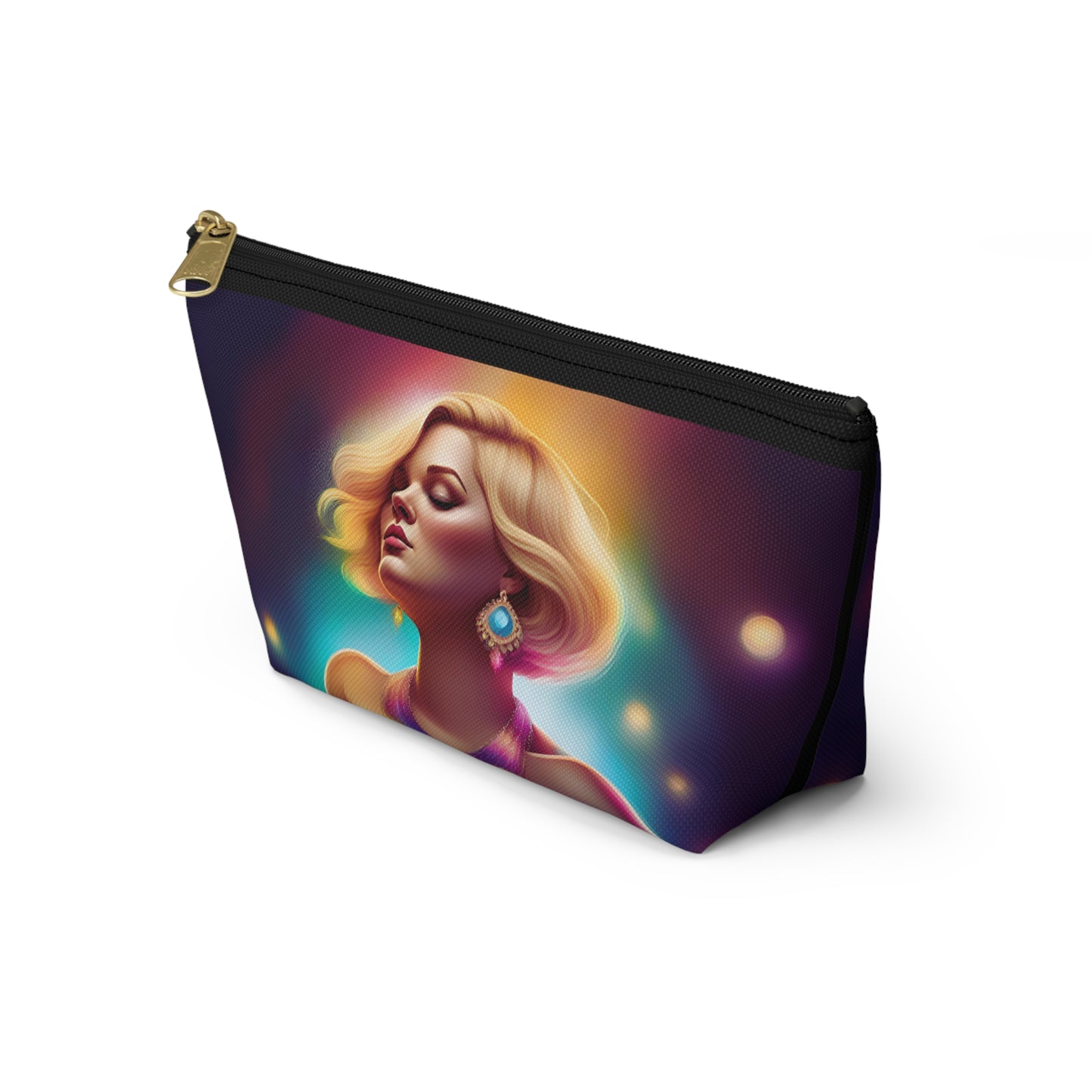 Radiant Glamour Pouch with T-Bottom