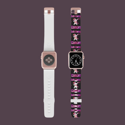 Dab Away Breast Cancer Awareness Apple Watch Band