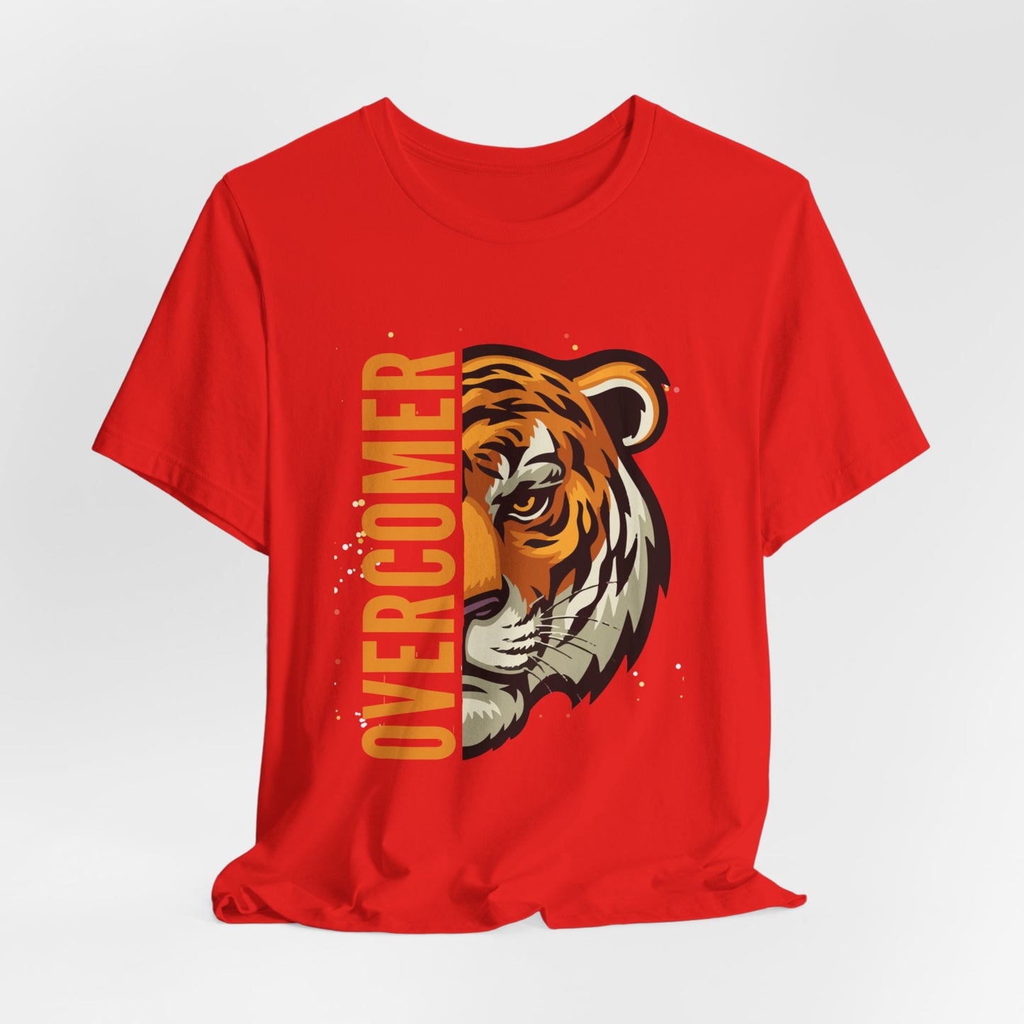 Overcomer Tiger Jersey Short Sleeve Tee