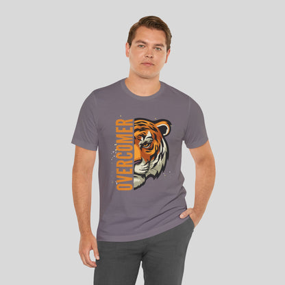 Overcomer Tiger Jersey Short Sleeve Tee