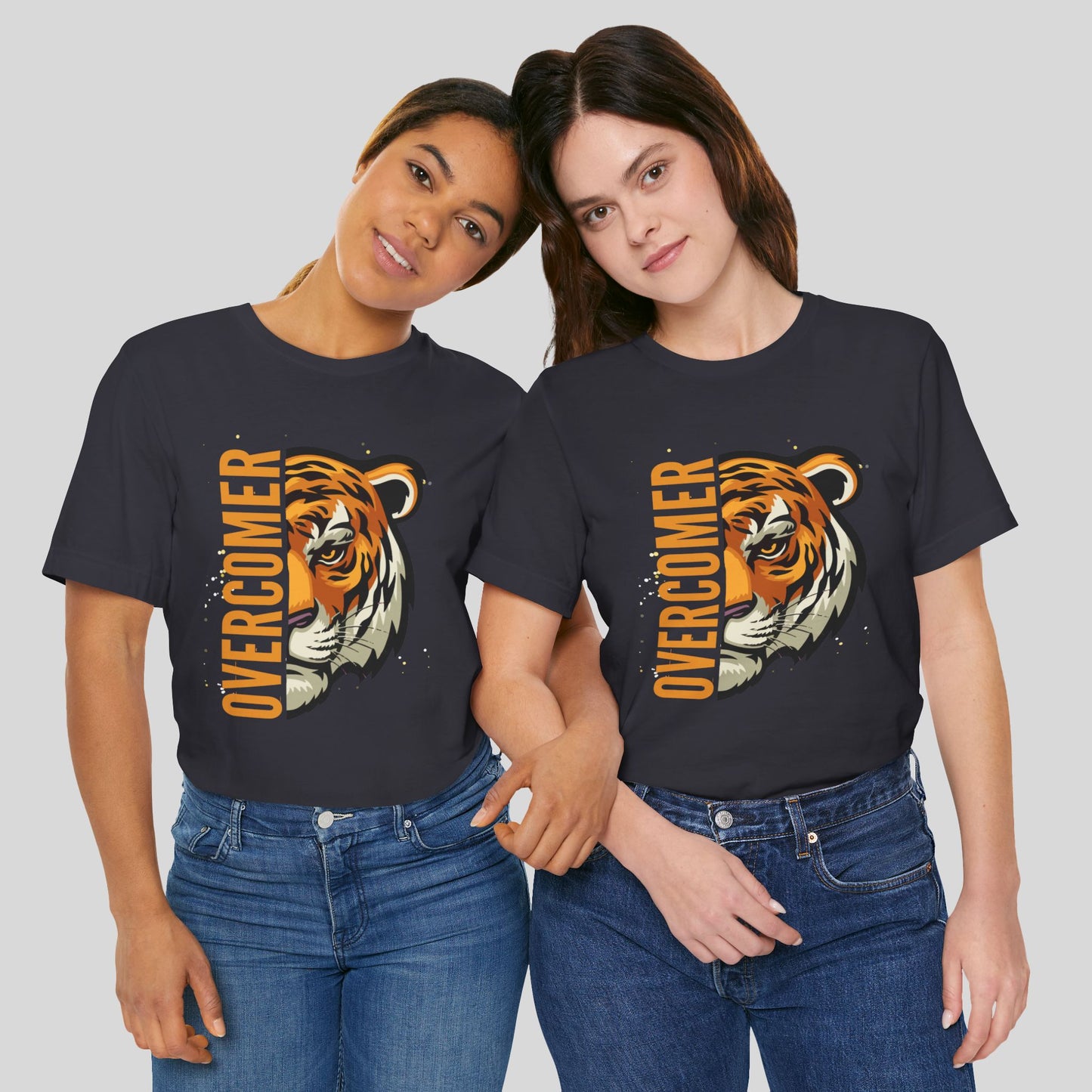 Overcomer Tiger Jersey Short Sleeve Tee