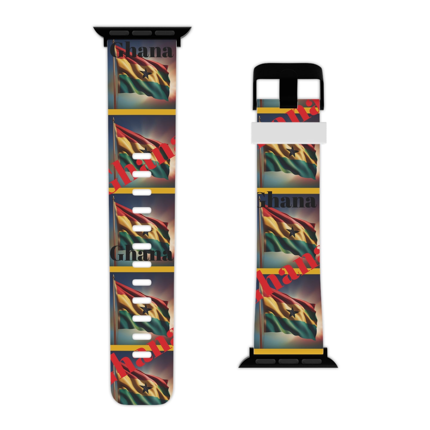 Ghana Pride Apple Watch Band Design