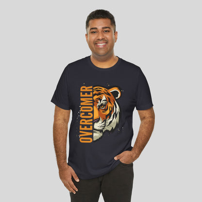 Overcomer Tiger Jersey Short Sleeve Tee