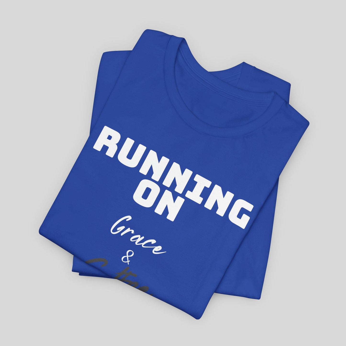 Running on Grace & Coffee Jersey Short Sleeve Tee