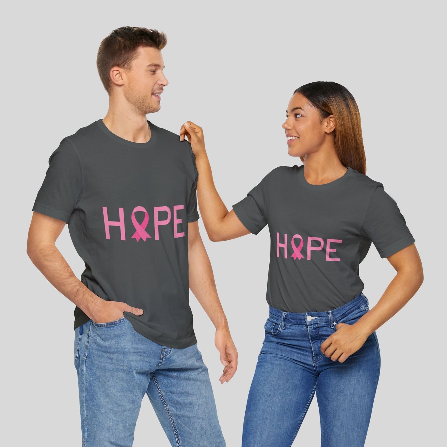 Hope Ribbon Unisex Jersey Short Sleeve Tee