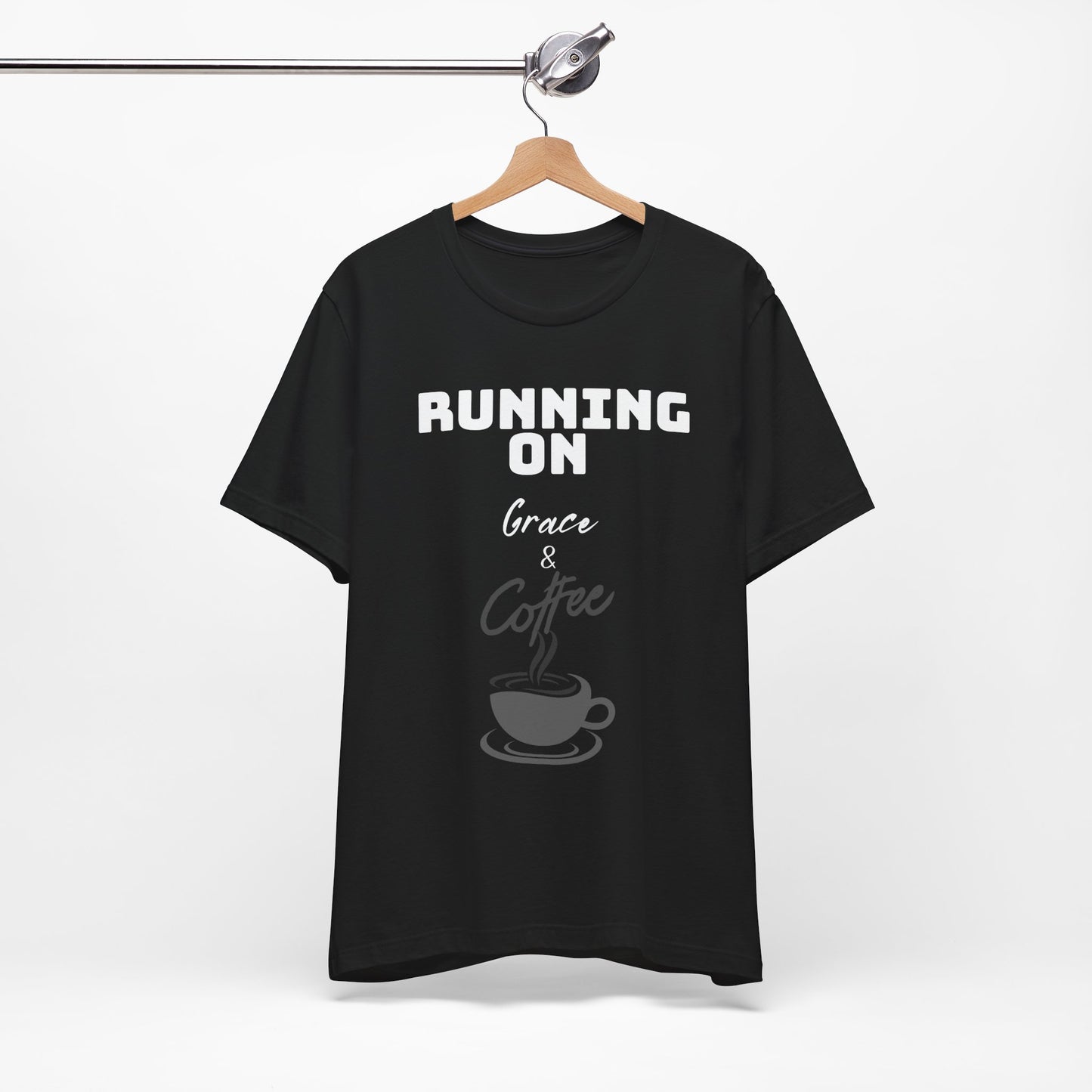 Running on Grace & Coffee Jersey Short Sleeve Tee