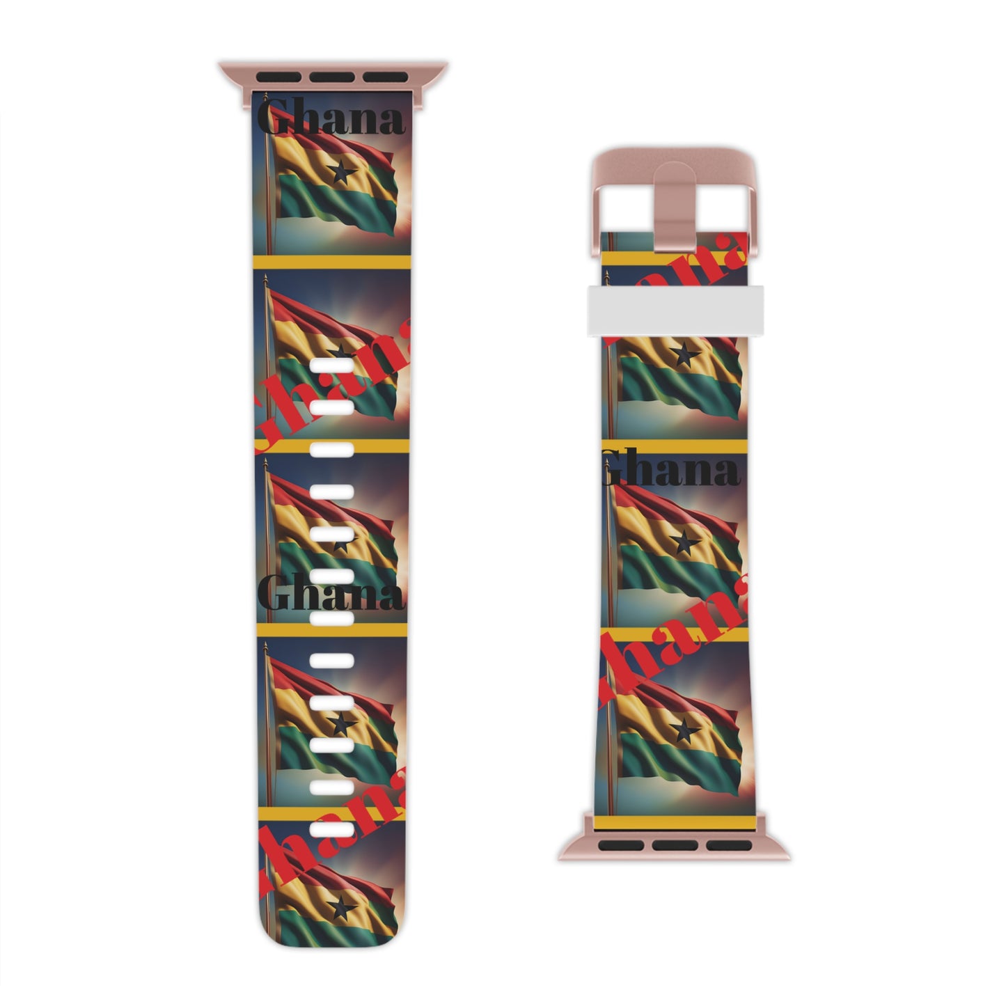 Ghana Pride Apple Watch Band Design