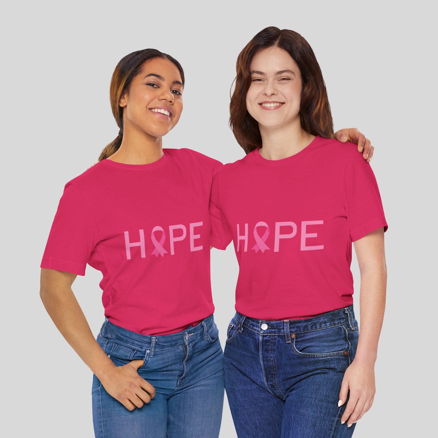 Hope Ribbon Unisex Jersey Short Sleeve Tee