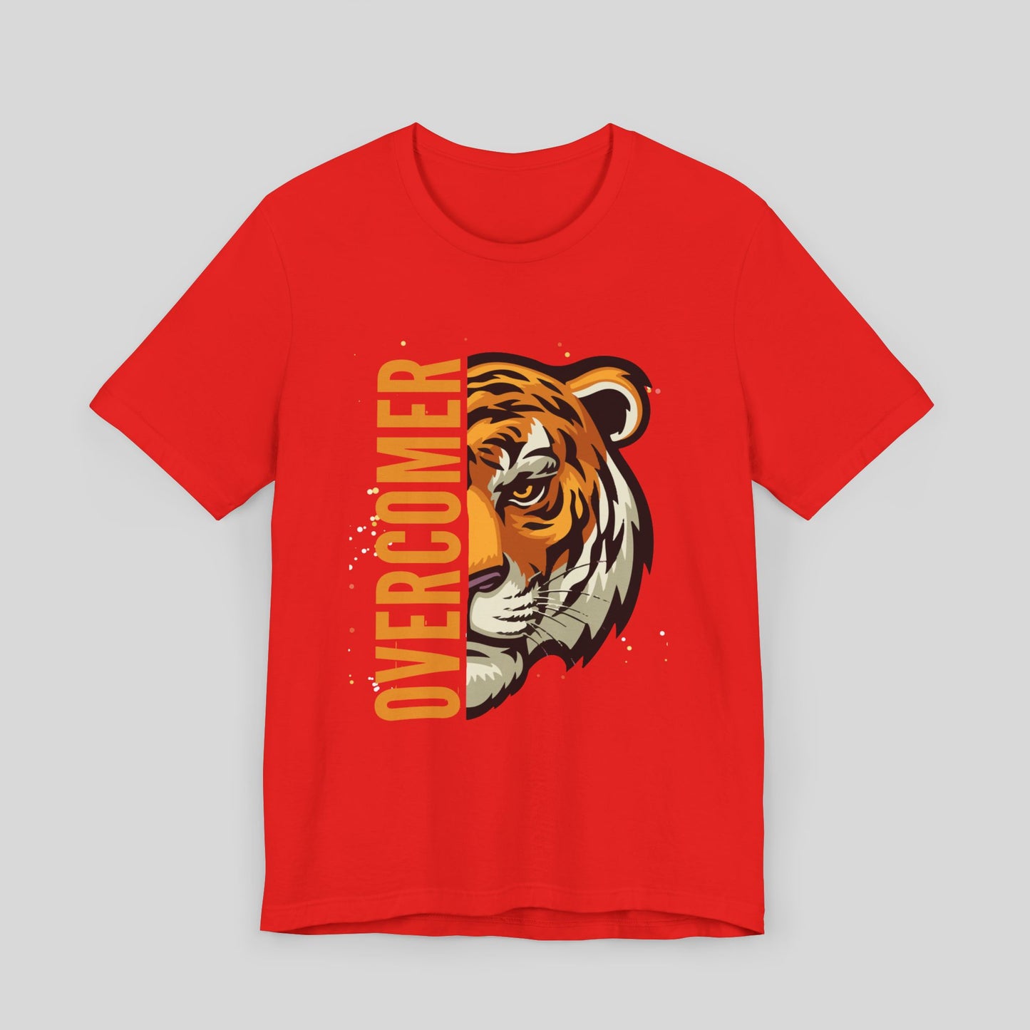 Overcomer Tiger Jersey Short Sleeve Tee