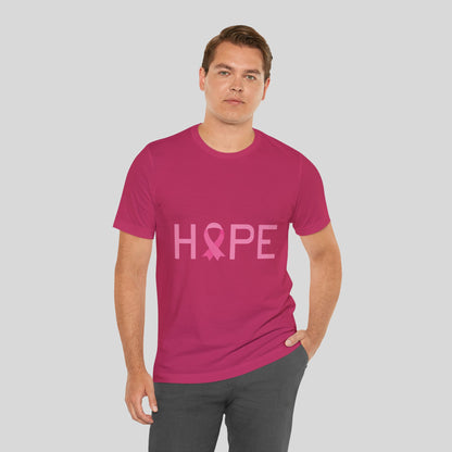 Hope Ribbon Unisex Jersey Short Sleeve Tee