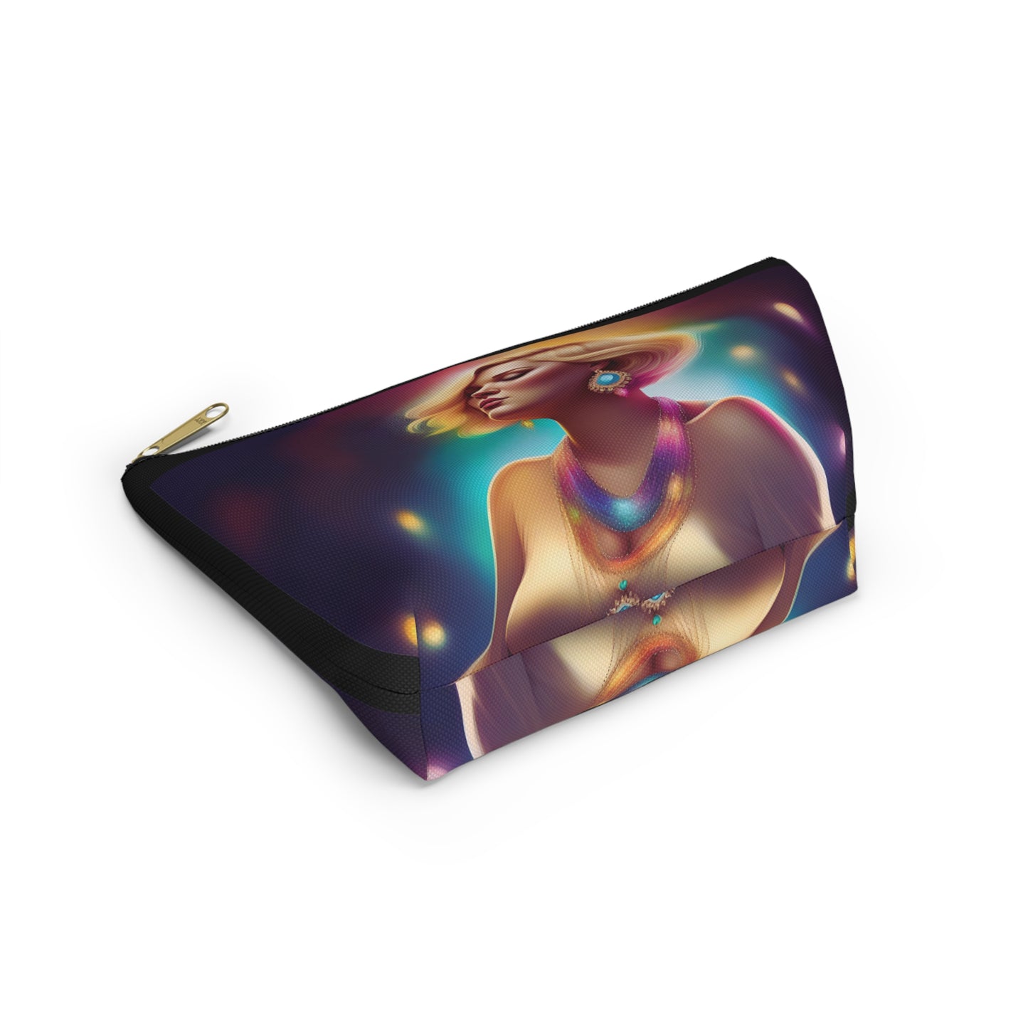 Radiant Glamour Pouch with T-Bottom