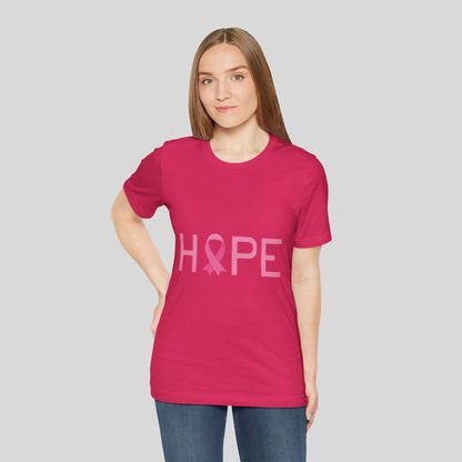 Hope Ribbon Unisex Jersey Short Sleeve Tee