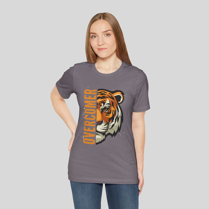 Overcomer Tiger Jersey Short Sleeve Tee