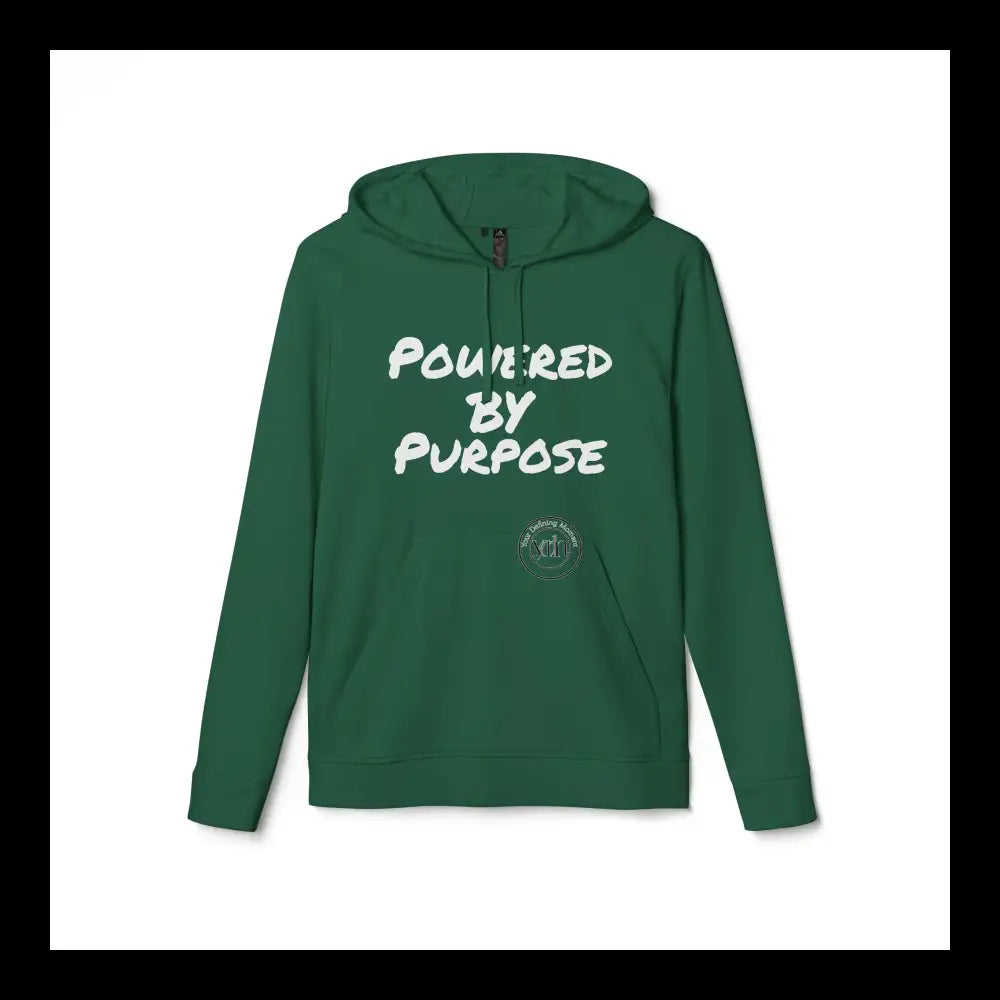 Adidas Powered By Purpose Fleece Hoodie Collegiate Green / Xs