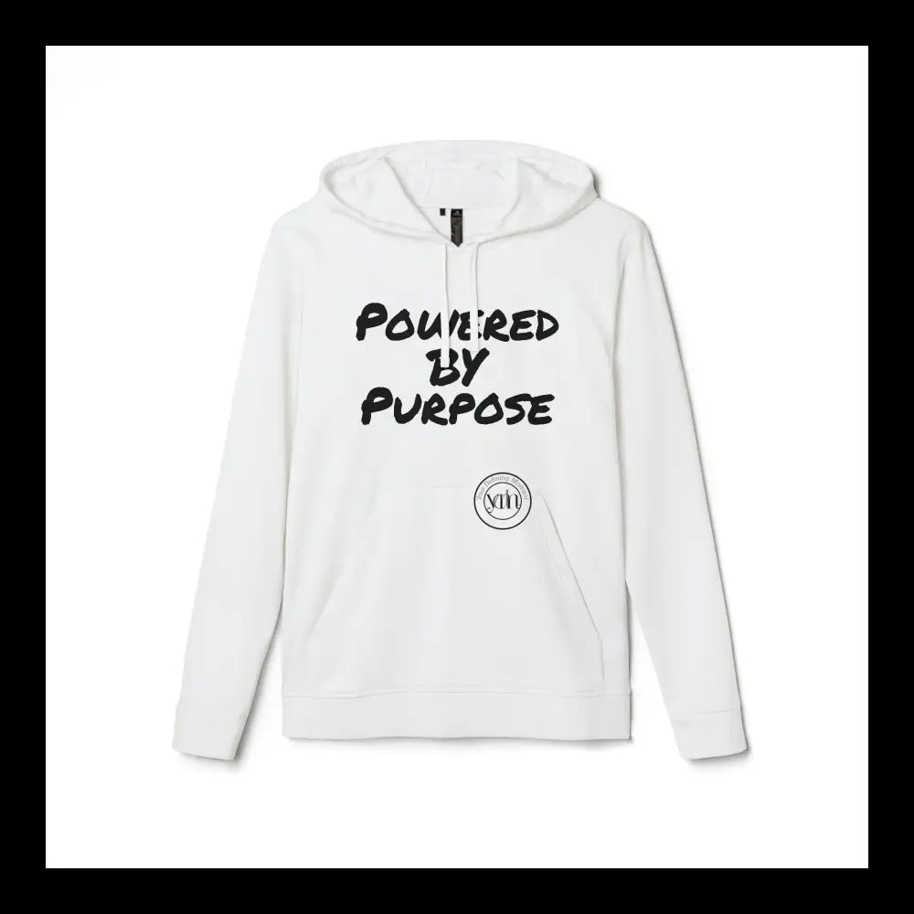 Adidas Powered By Purpose Fleece Hoodie White / Xs