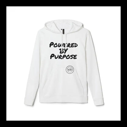 Adidas Powered By Purpose Fleece Hoodie White / Xs