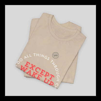 All Things... Except Mornings Jersey Short Sleeve Tee T-Shirt