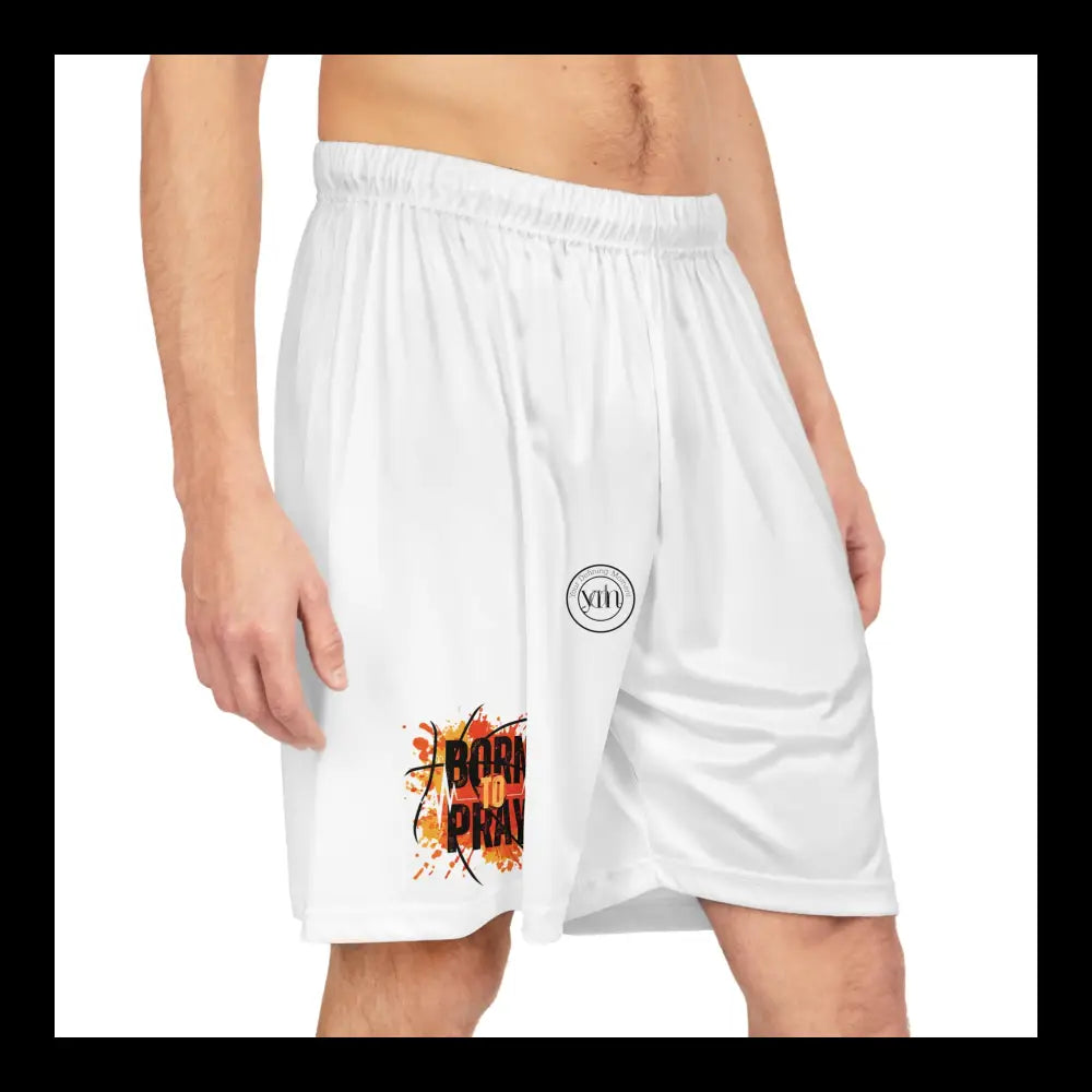 Born To Pray Basketball Shorts All Over Prints