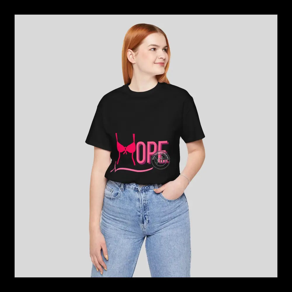 Bra-Ve Hope Jersey Short Sleeve Tee T-Shirt