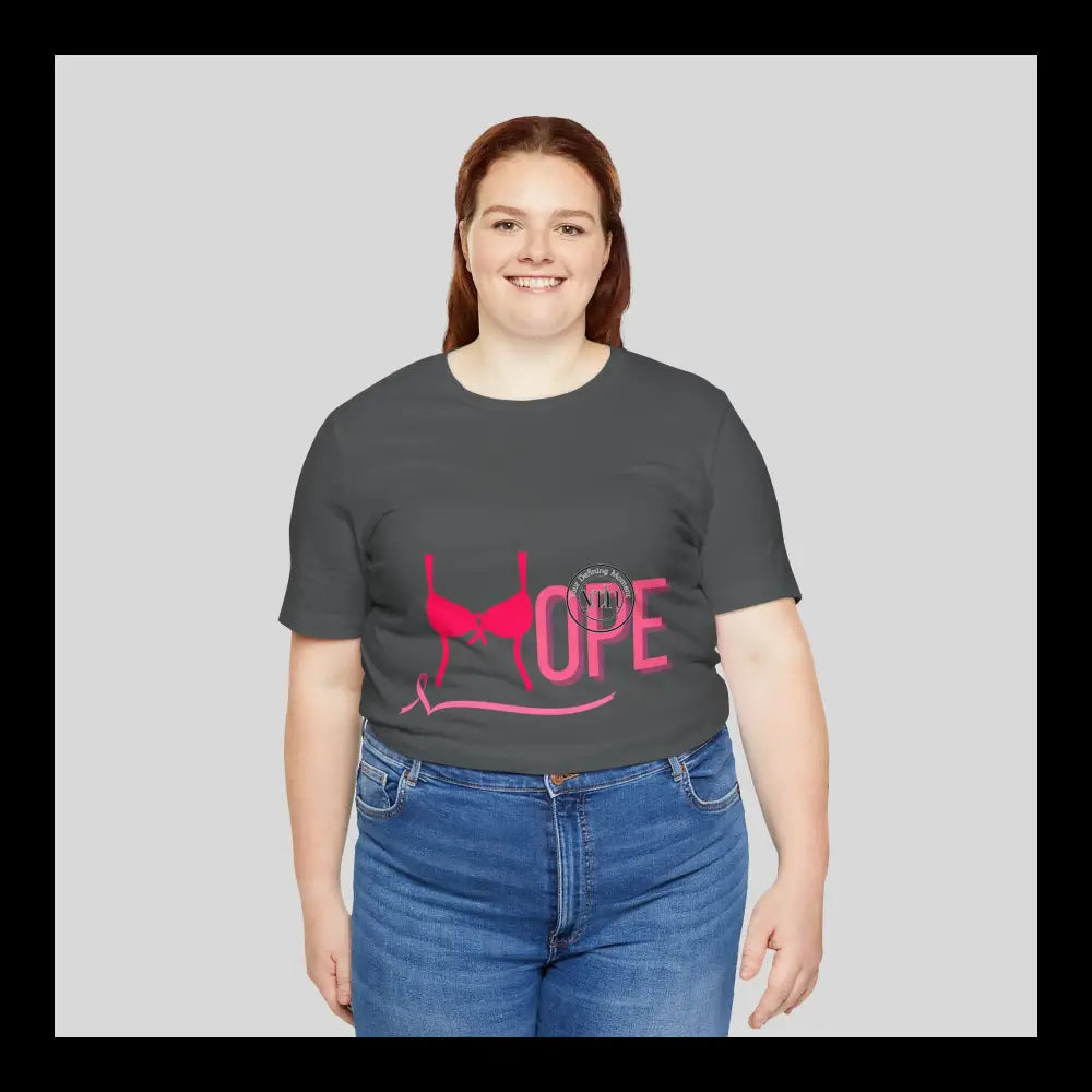 Bra-Ve Hope Jersey Short Sleeve Tee T-Shirt