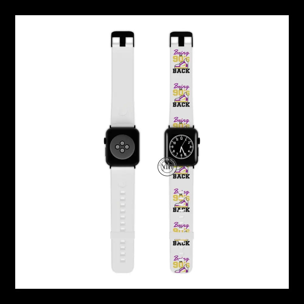 Bring Back The 90S Apple Watch Band 7.5’’ × 0.75’’ / 38 - 40 Mm Black Accessories