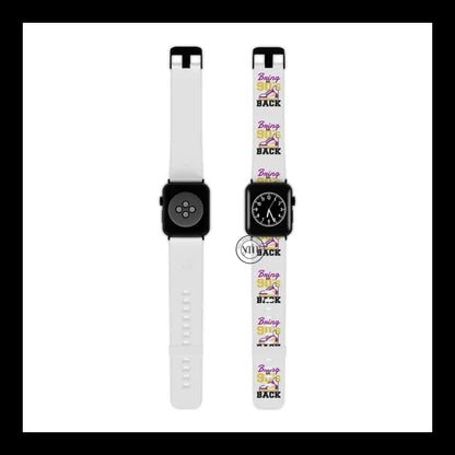 Bring Back The 90S Apple Watch Band 8’’ × 0.75’’ / 38 - 40 Mm Black Accessories