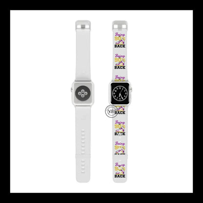 Bring Back The 90S Apple Watch Band 8’’ × 0.75’’ / 38 - 40 Mm Silver Accessories