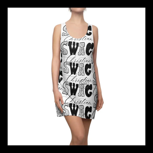 Christian Swag Racerback Cut & Sew Night Gown Xs All Over Prints