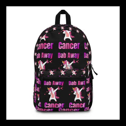 Dab Away Cancer Backpack One Size Bags