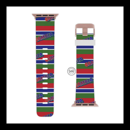 Gambian Pride Apple Watch Band Design Accessories