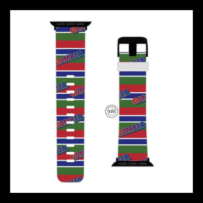 Gambian Pride Apple Watch Band Design Accessories