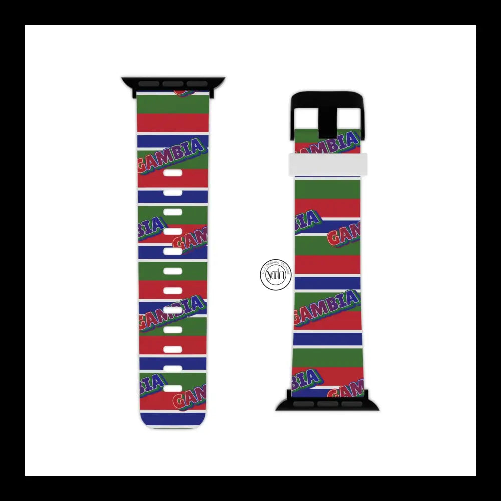 Gambian Pride Apple Watch Band Design Accessories