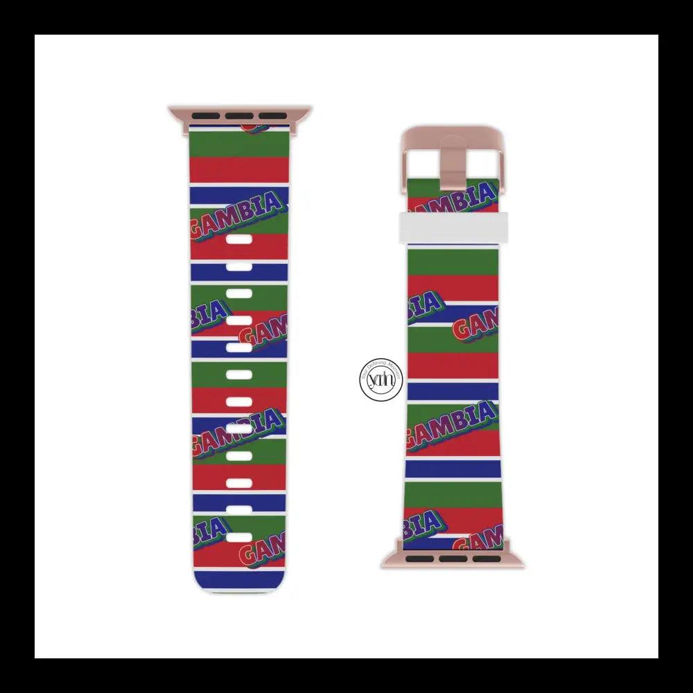 Gambian Pride Apple Watch Band Design Accessories