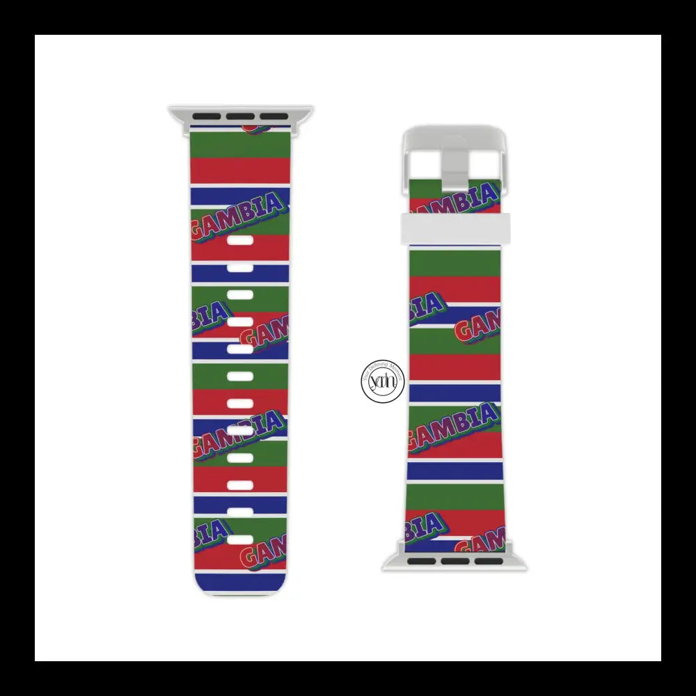 Gambian Pride Apple Watch Band Design Accessories