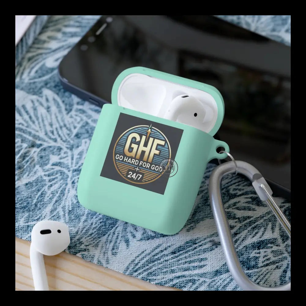 Ghf (Go Hard For God) God Airpods And Pro Case Cover / Mint Accessories