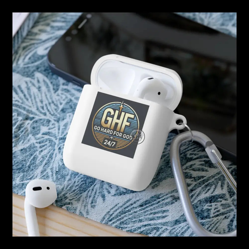 Ghf (Go Hard For God) God Airpods And Pro Case Cover / White Accessories