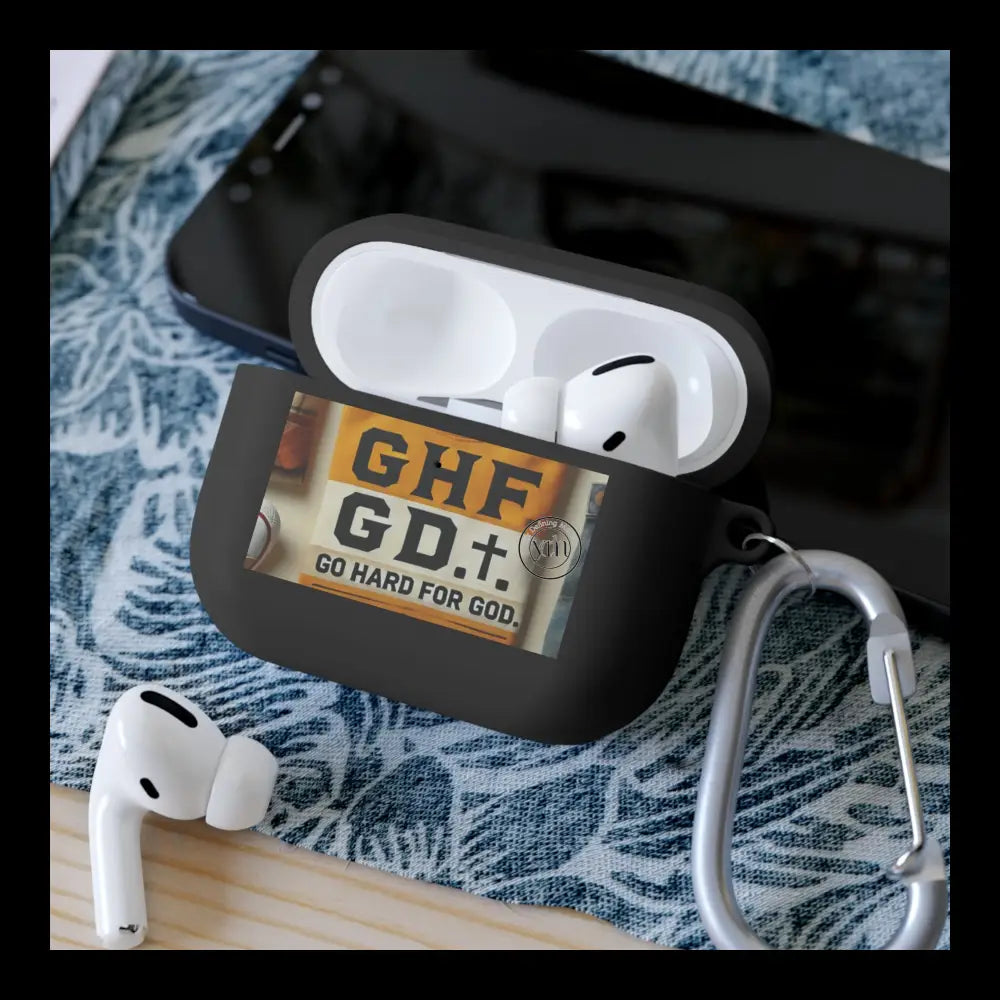 Ghf God (God Hard For God) Airpods And Pro Case / Black Accessories