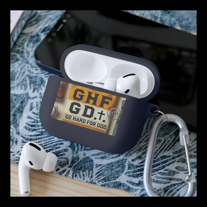 Ghf God (God Hard For God) Airpods And Pro Case / Navy Accessories