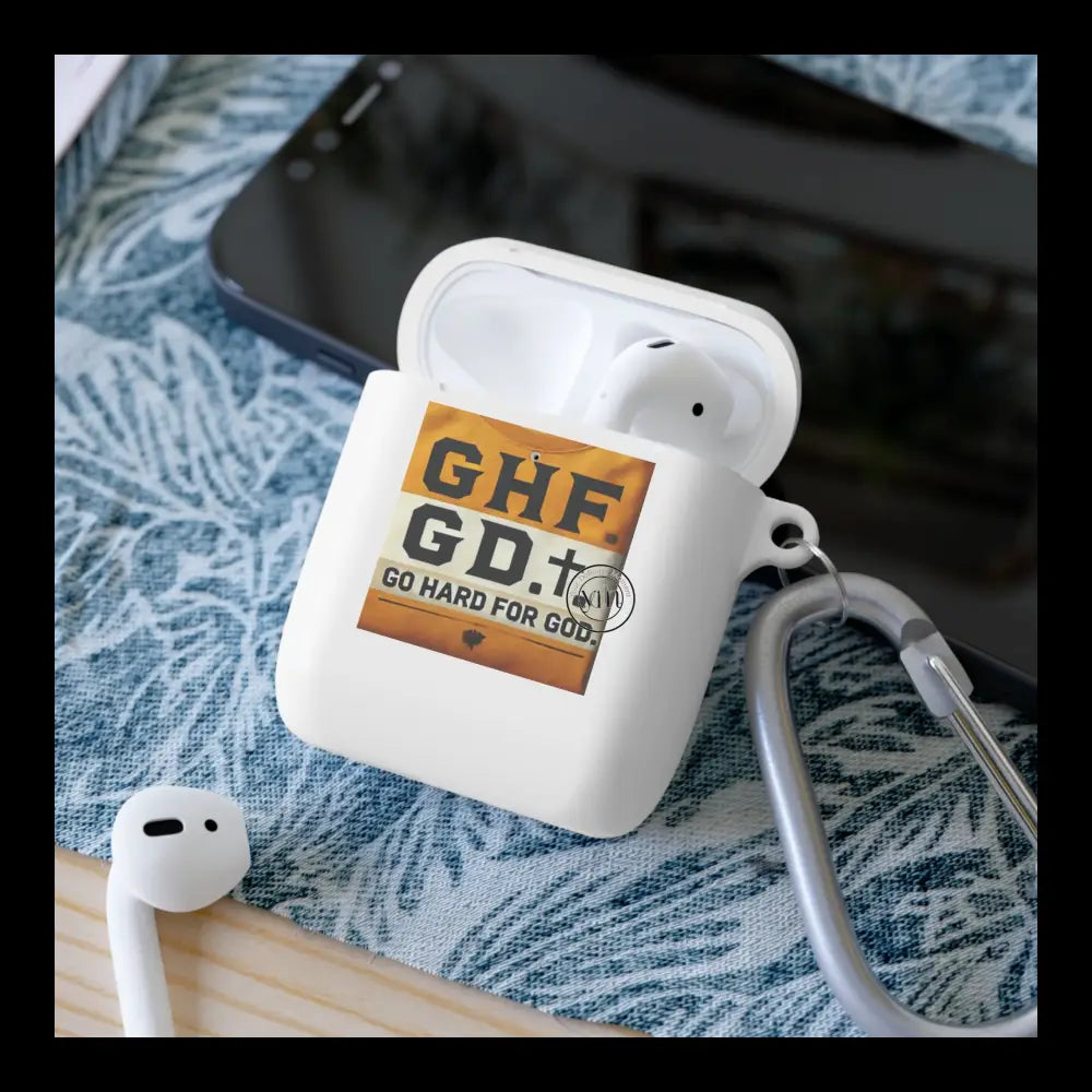 Ghf God (God Hard For God) Airpods And Pro Case / White Accessories