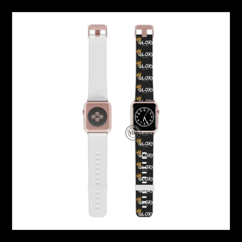 Glory Be To God Apple Watch Band 7.5’’ × 0.75’’ / 38 - 40 Mm Rose Gold Accessories